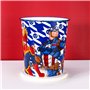 Zawadi Global Avengers Corbeille à papier pour chambre à coucher, bureau