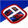 Zawadi Global Spiderman Assiette à déjeuner 3 sections réutilisables pour enfants et tout-petits