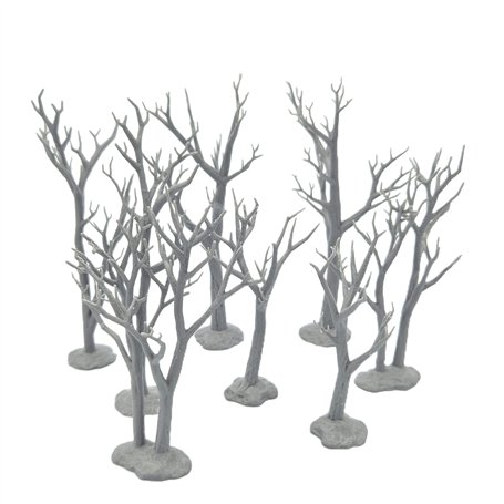 QP3D – Lot de 8 arbres morts Wargaming – Terrain de dispersion