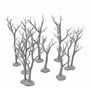 QP3D – Lot de 8 arbres morts Wargaming – Terrain de dispersion