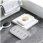 Support de Savon avec Bac de Vidange Amovible