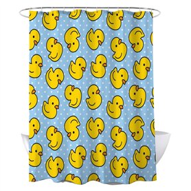 Volumoon Rideau de Douche Canard en Caoutchouc