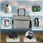 BELLE VOUS Sac de Voyage pour Chien avec Gamelles Pliables - Sac de Transport avec Poches Multifonctions - Rangement Accessoires
