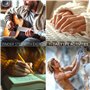 Belle Vous Lot de 4 Hand Grip - Kit pour Renforcement de la Main et la Musculation - Accessoire de Muscu et Reeducation - Pour M