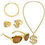 Chstarina 5 Pièces Kit de Costume Hip Hop