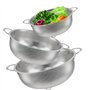 Chstarina 3Pcs Passoire de Cuisine en Acier Inoxydable