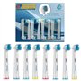 CRESODON Lot de 8 têtes de brosse à dents de rechange compatibles avec les brosses à dents électriques Braun Oral-B | Recharges