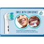 CRESODON Lot de 8 têtes de brosse à dents de rechange compatibles avec les brosses à dents électriques Braun Oral-B | Recharges 