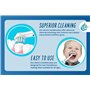 CRESODON Lot de 8 têtes de brosse à dents de rechange compatibles avec les brosses à dents électriques Braun Oral-B | Recharges 
