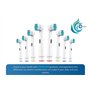 CRESODON Lot de 8 têtes de brosse à dents de rechange compatibles avec les brosses à dents électriques Braun Oral-B | Recharges 