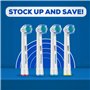 CRESODON Lot de 8 têtes de brosse à dents de rechange compatibles avec les brosses à dents électriques Braun Oral-B | Recharges 