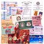 ASVP Shop Kit de preuve de portefeuille perdu du Père Noël – Ensemble magique de réveillon de Noël avec carte bancaire