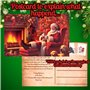 ASVP Shop Kit de preuve de portefeuille perdu du Père Noël – Ensemble magique de réveillon de Noël avec carte bancaire, permis d