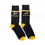 Beyond Happy Chaussettes de supporters de rugby Springboks d'Afrique du Sud - Unisexes