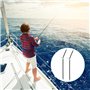 Connecteur d'Équilibre de Pêche, Lot de 20 Accessoires de Pêche Anti-tangl Boom,Entretoises Anti-enchevêtrement,Pêche Accessoire