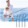 Connecteur d'Équilibre de Pêche, Lot de 20 Accessoires de Pêche Anti-tangl Boom,Entretoises Anti-enchevêtrement,Pêche Accessoire