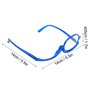 Wisebom Lunettes de Lecture de Maquillage Lunettes de Maquillage Rotative Lunettes de Maquillage à Lentille Unique Pliantes Lune