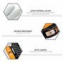 Gants de gardien de but de football junior pour garçons, enfants et jeunes avec paume super adhérente et protection durable (ora