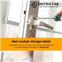 Sintrix Fab Lot de 2 embouts - Compatible avec rail de commande Velux 948536 - Remplacement pour les stores pliants FHU et ancie