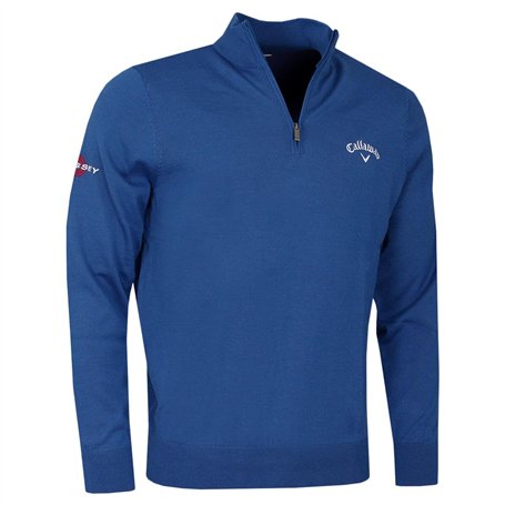 Callaway 1/4 Zip Blend Merino Sweater Chandails