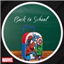 Marvel Avengers Sac à Dos à Roulettes, Sac à Dos Avengers Design Sac D'ecole Captain America Hulk Spiderman Trolley, Sac de voya