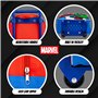 Marvel Avengers Sac à Dos à Roulettes, Sac à Dos Avengers Design Sac D'ecole Captain America Hulk Spiderman Trolley, Sac de voya