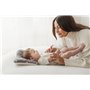 Stork Drop - Oreiller pour bébé à tête plate | Prévient et corrige la plagiocéphalie | Maille respirante 3D | Coton bio doux | E