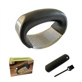 Magla Presse-ail avec brosse de nettoyage et éplucheur d'ail Outils de cuisine et gadgets Accessoires de cuisine Marque britanni