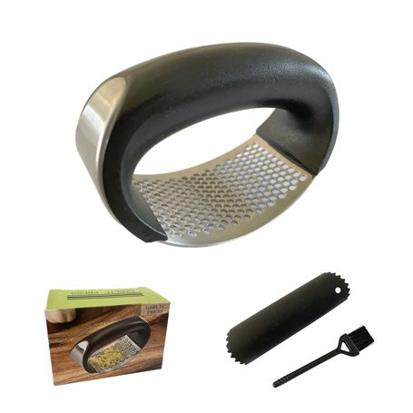Magla Presse-ail avec brosse de nettoyage et éplucheur d'ail Outils de cuisine et gadgets Accessoires de cuisine Marque britanni