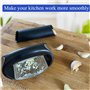 Magla Presse-ail avec brosse de nettoyage et éplucheur d'ail Outils de cuisine et gadgets Accessoires de cuisine Marque britanni