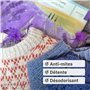 Inovida Sachets Parfumés de Lavande Séchée - Protection Contre Les Mites pour Armoire, Linge et Placard - Sac Naturel pour la Ma