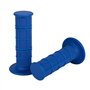 Poignées de moto – Poignées de guidon bleues antidérapantes | Ajustement universel pour barres de 2,2 cm et 2,5 cm | Caoutchouc 