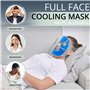 MyHalos® Masque Visage Froid - Masque Soin Froid et Compresse Chaude Dégonfle Peau et Yeux – Soin Visage Idéal pour Soulager Str