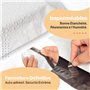 PickWorthy,80 x Envelope Plastique Expedition avec une Pochette d'expédition INTÉGRÉE en 4 tailles, Emballage Colis Vinted en Po