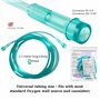 STAYPROTECH Masque à oxygène à haute concentration avec sac de réservoir et tube de 2,1 m – Masque à oxygène pour adulte qui néc