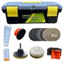 LUMINAUTO kit Renovation Phare Voiture Renovateur Phare Voiture - Kit Polissage Phare Voiture 2-en-1 pour Nettoyage et Restaurat