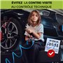 LUMINAUTO kit Renovation Phare Voiture Renovateur Phare Voiture - Kit Polissage Phare Voiture 2-en-1 pour Nettoyage et Restaurat