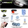 LUMINAUTO kit Renovation Phare Voiture Renovateur Phare Voiture - Kit Polissage Phare Voiture 2-en-1 pour Nettoyage et Restaurat