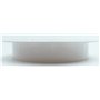 TEKLiNe 2 Grilles Ventilation Aération Plastique 120mm Encastré Rond Protection Insectes Système Air Maison Couleur Blanc, Grill