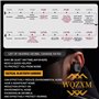 WQZXM Bouchons D'oreille Bluetooth BT5.3 Military Electronic Noise Reduction Hearing Protection Earplugs For Range Shoot Hunting