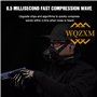 WQZXM Bouchons D'oreille Bluetooth BT5.3 Military Electronic Noise Reduction Hearing Protection Earplugs For Range Shoot Hunting