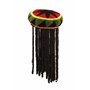 Neuf Femmes Homme Adulte Jamaican Chapeau Perruque avec Dreadlocks Bob Marley-déguisements