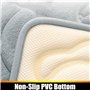YongXinMY Tapis de bain absorbant en mousse à mémoire de forme - Dos doux antidérapant - Étoile de mer et coquillages - Séchage 