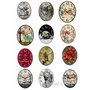 Homestreet Petites horloges en bois sur pied Cadeau dans différents Designs élégants.