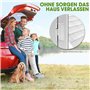 Cal Doublex XL, sécurité pour porte et fenêtre, protection anti-vol, Blanc