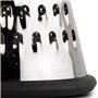 NAVA MISTY Râpe conique ronde en acier antidérapant avec 3 surfaces de râpe pour légumes, fruits, fromage