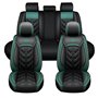 LHMM Ensemble Complet de Housses de Siège pour Peugeot 208 1.0 VTi/1.2 e-THP/1.5 Blue-HDI