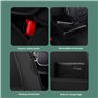 LHMM Ensemble Complet de Housses de Siège pour Peugeot 208 1.0 VTi/1.2 e-THP/1.5 Blue-HDI, Cuir PU Imperméable Antidérapant Resp
