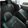 LHMM Ensemble Complet de Housses de Siège pour Renault Trafic 1.6 dCi, Cuir PU Imperméable Antidérapant Respirant et Compatible 