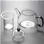 ZXCMY Solide Ensemble de théière en Verre avec poignée, théière électrique en céramique pour Bouilloire à thé, chaudière à thé T